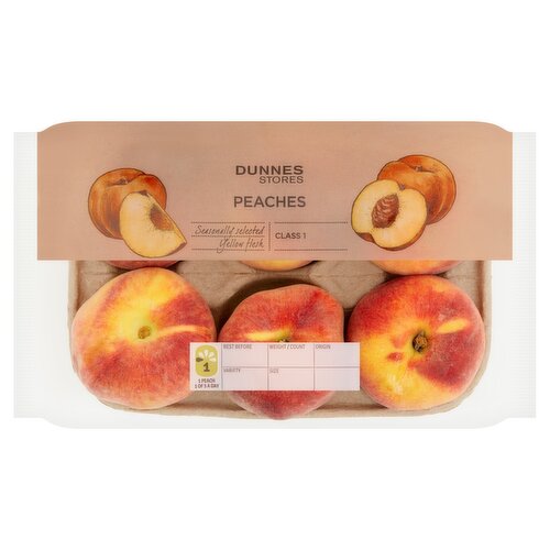 Dunnes Stores Peaches 6pk