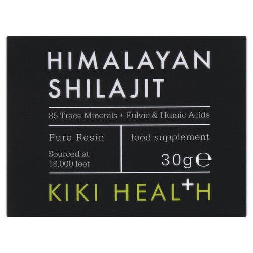 Kiki Health Himalayan Shilajit Food Supplement 30g