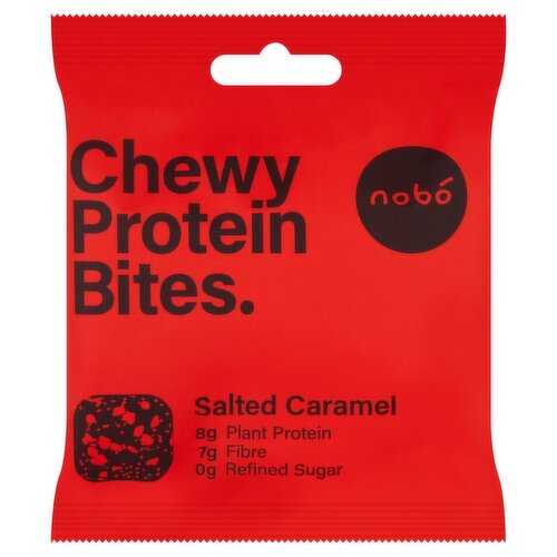 Nobó Salted Caramel Chewy Protein Bites 45g