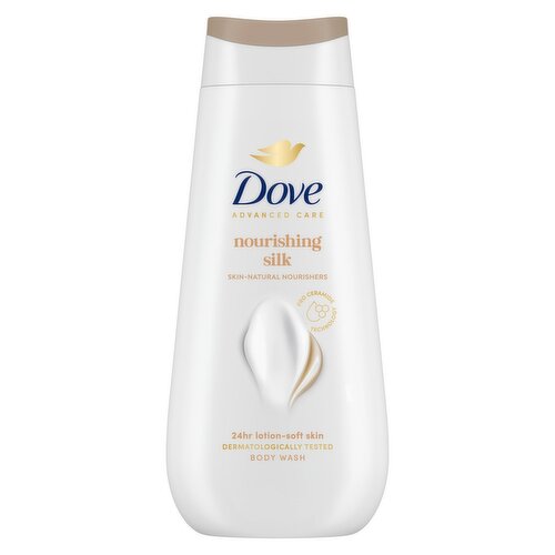 Dove Advanced Care Nourishing Silk Body Wash 225 ml
