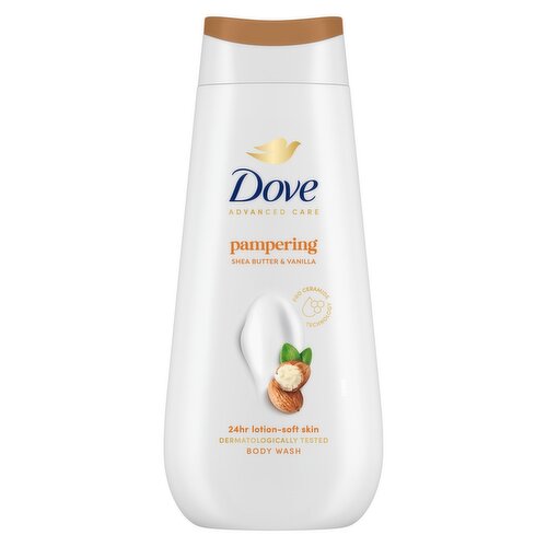 Dove Advanced Care Pampering Body Wash 225 ml