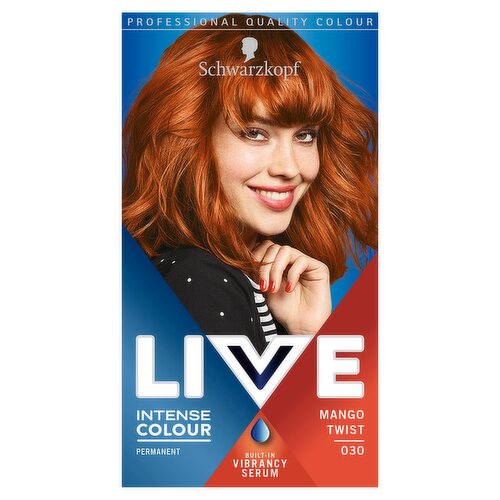 Schwarzkopf Live Colour Mango Twist 030 – Lebendiges Mangorot Für Intensiven Farblook