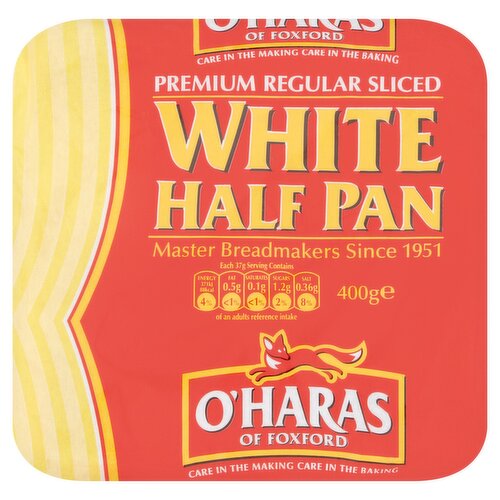O'Haras of Foxford White Half Pan 400g
