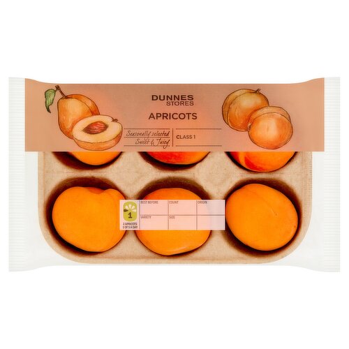 Dunnes Stores Seasons Best Fresh Fruit Apricots 6pk