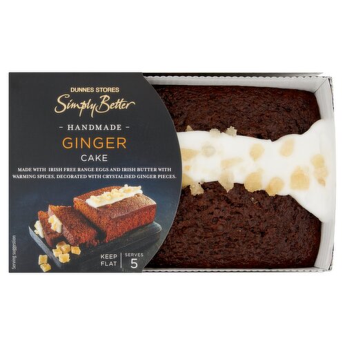 Dunnes Stores Simply Better Handmade Ginger Cake 365g
