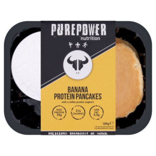 PUREPOWER Nutrition Banana Protein Pancakes 185g