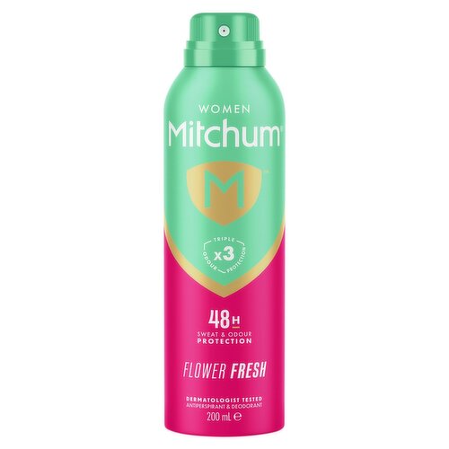 Mitchum Women Flower Fresh Antiperspirant & Deodorant 200ml