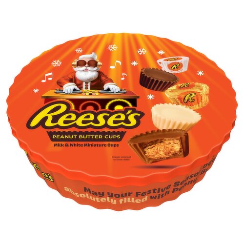 Reese's Peanut Butter Miniatures Christmas Gift Tin 309g