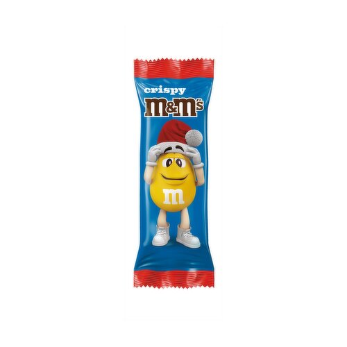 M&M's Crispy Milk Chocolate Christmas Santa Treat 29g