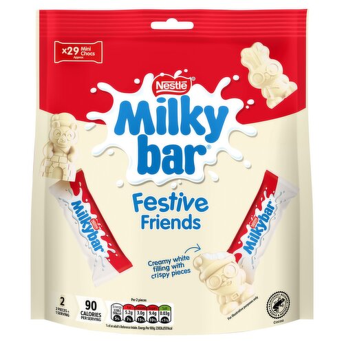 Milkybar Festive Friends White Chocolate Share Bag 262g