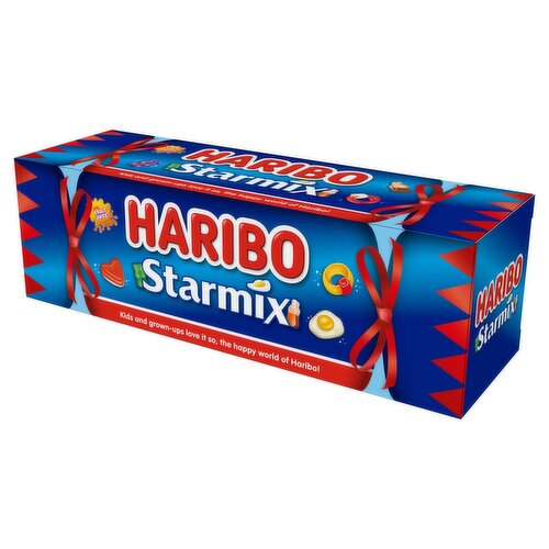 HARIBO Starmix Fruit & Cola Flavour Jelly & Foam Sweets Gift Tube 120g