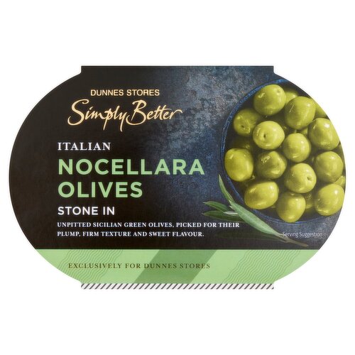 Dunnes Stores Simply Better Italian Nocellara Olives 170g