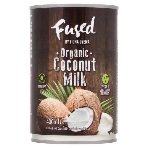 Fused by Fiona Uyema Organic Coconut Milk 400ml