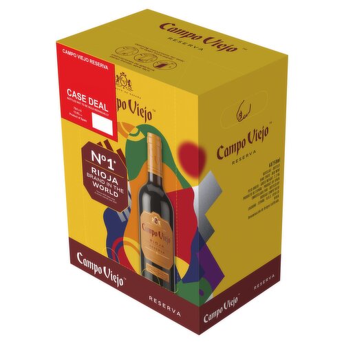 Campo Viejo Reserva Rioja Red Wine 6x75cl