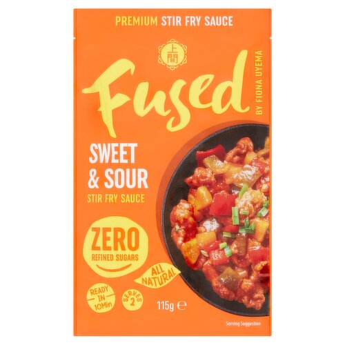 Fused by Fiona Uyema Sweet & Sour Stir Fry Sauce 115g