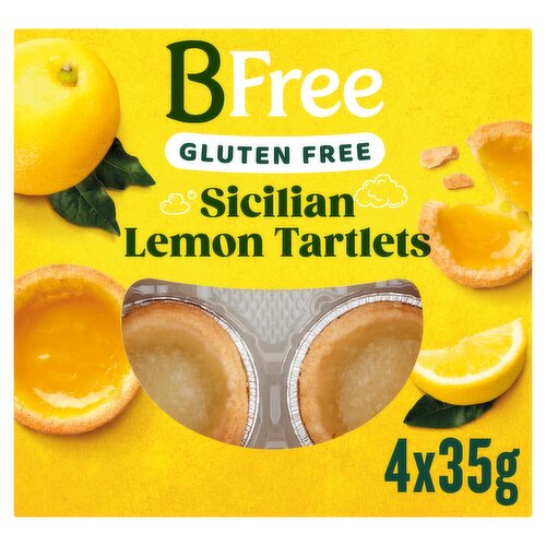 BFree Gluten Free Sicilian Lemon Tartlets 4 Pack