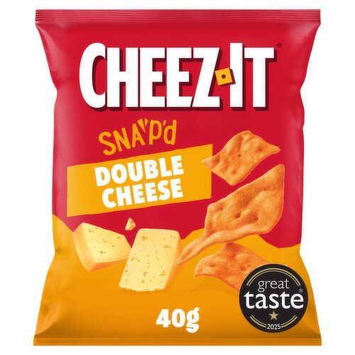 Cheez-It Double Cheese Thin & Crispy Baked Snacks 20 x 40g