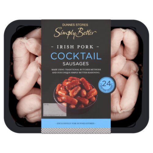 Dunnes Stores Simply Better 24 Irish Pork Cocktail Sausages 360g