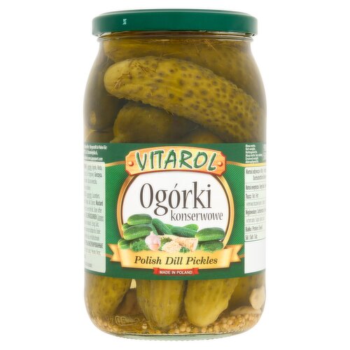 Vitarol Polish Dill Pickles 900g