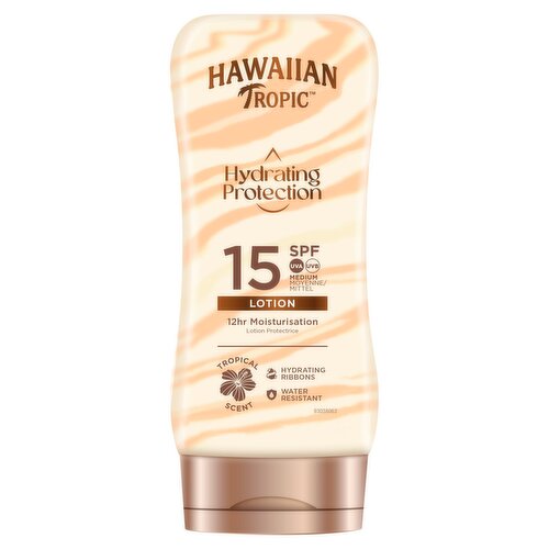 Hawaiian Tropic Hydrating Protection Lotion SPF15 180ml