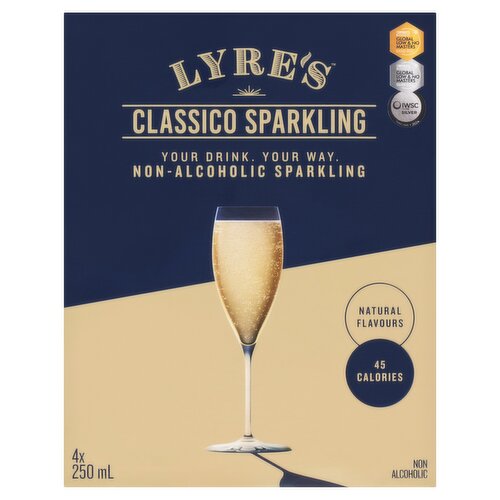 Lyre's Classico Sparkling 4 x 250ml