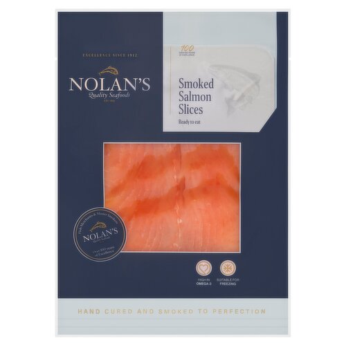 Nolan's Smoked Salmon Slices