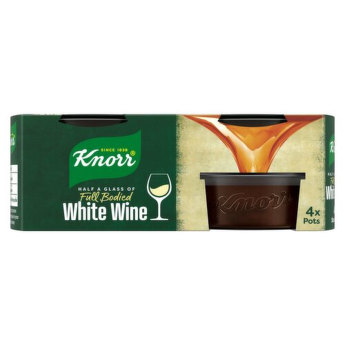 Knorr White Wine Stock Pots 4x 26 g