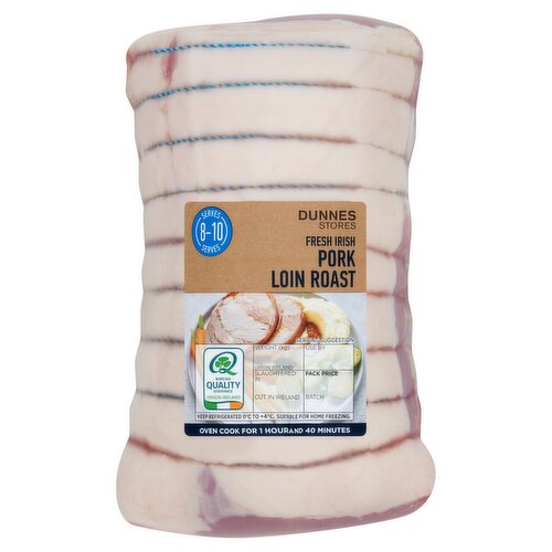 Dunnes Stores Fresh Irish Pork Loin Roast 1.6kg