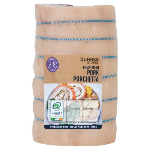 Dunnes Stores Fresh Irish Porchetta Roast 1.4kg
