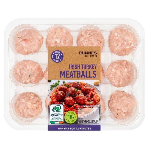 Dunnes Stores 12 Irish Turkey Meatballs 300g