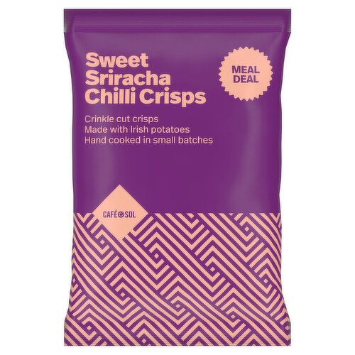 Café Sol Sweet Sriracha Chilli Crisps 50g