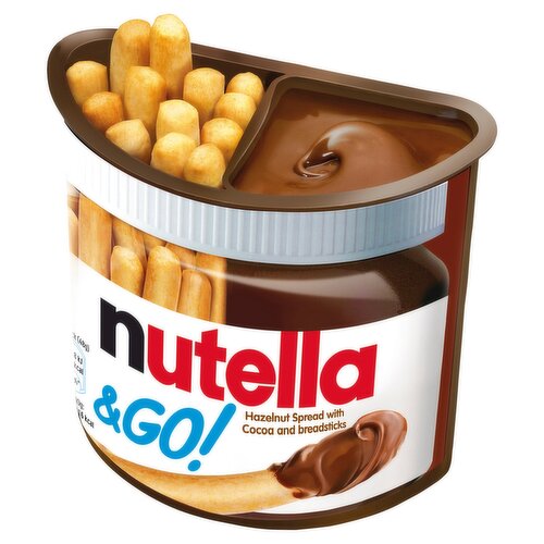 Nutella & Go! Hazelnut Chocolate Spread and Breadsticks Snack Pot 48g