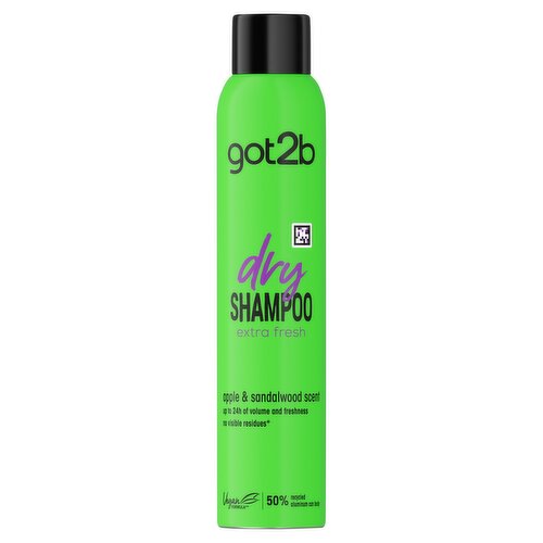 got2b Dry Shampoo Extra Fresh Scent Instant Refresh 200ml