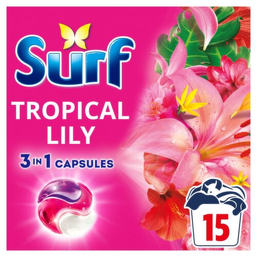 Surf Tropical Lily 3 in 1 Capsules 259.5g