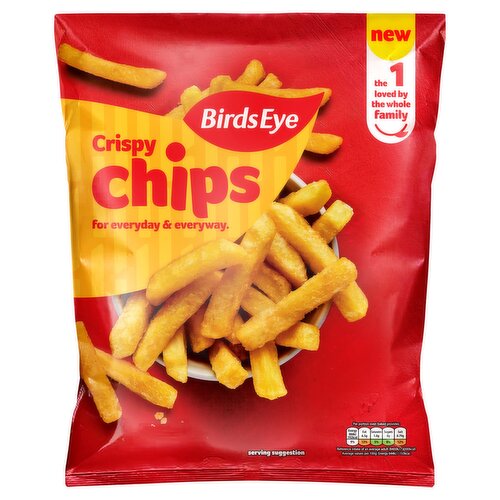Birds Eye Crispy Straight Cut Chips 900g