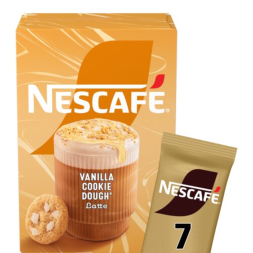 Nescafe Vanilla Cookie Dough Latte 7 x 19.5g Sachets