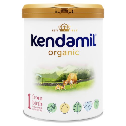 Kendamil Organic First Infant Milk 1 From Birth Breastmilk Substitute 800g