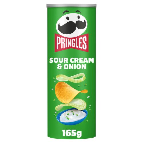 Pringles Sour Cream & Onion Sharing Crisps 165g