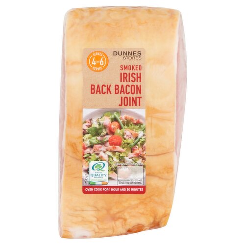 Dunnes Stores Smoked Irish Back Bacon Joint 900g