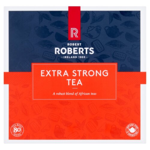 Roberts 80 Extra Strong Tea Bags 250g