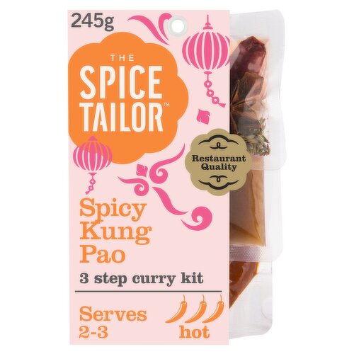 The Spice Tailor Spicy Kung Pao Chinese Sauce Meal Kit 245g