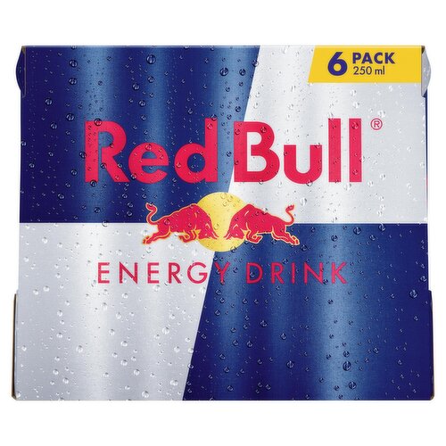 Red Bull Energy Drink 6 x 250ml