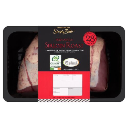 Dunnes Stores Simply Better Irish Angus Sirloin Roast 1.3kg