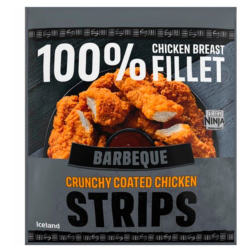 Iceland Barbeque Crunchy Coated Chicken Strips 500g