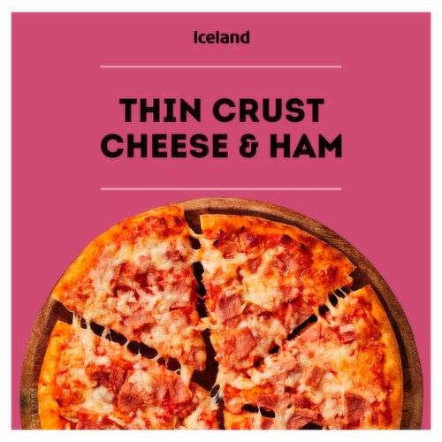 Iceland Thin Crust Cheese & Ham 314g