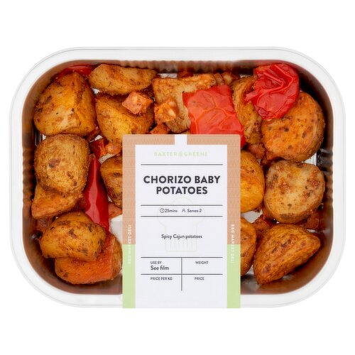 Baxter & Greene Chorizo Baby Potatoes 375g