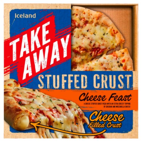 Iceland Stuffed Crust Cheese Feast 453g