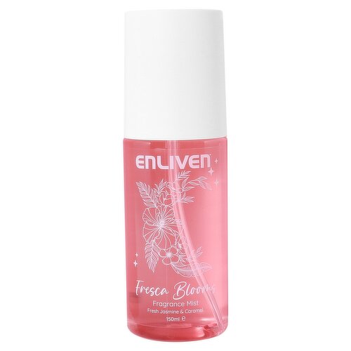 Enliven Fresca Bloomg Fresh Jasmine & Caramel Fragrance Mist 150ml