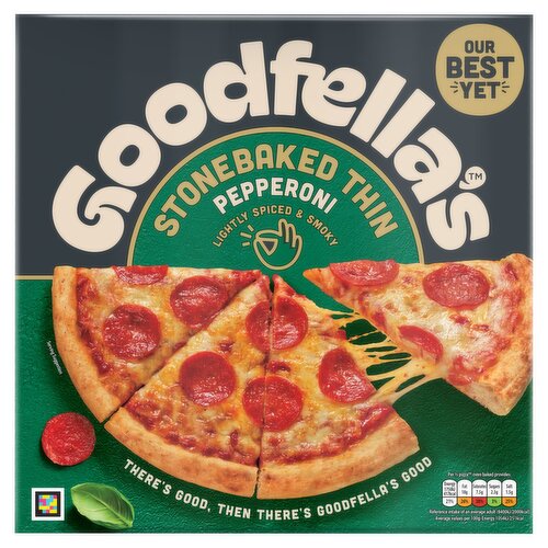 Goodfella's Stonebaked Thin Pepperoni Pizza 332g