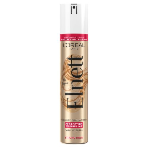 L'Oréal Paris Elnett Hair Spray for Coloured Hair UV, 200ml